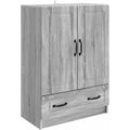 Eine Drehfunktion und Schubladen an dem Sideboard