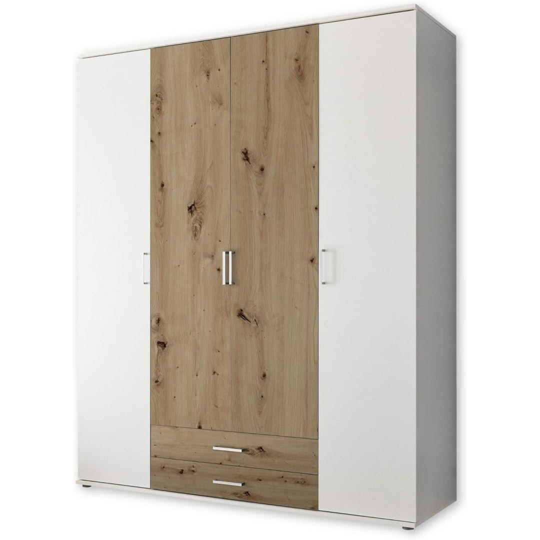 Kleiderschrank mit den Massen 160 x 196 x 54 cm