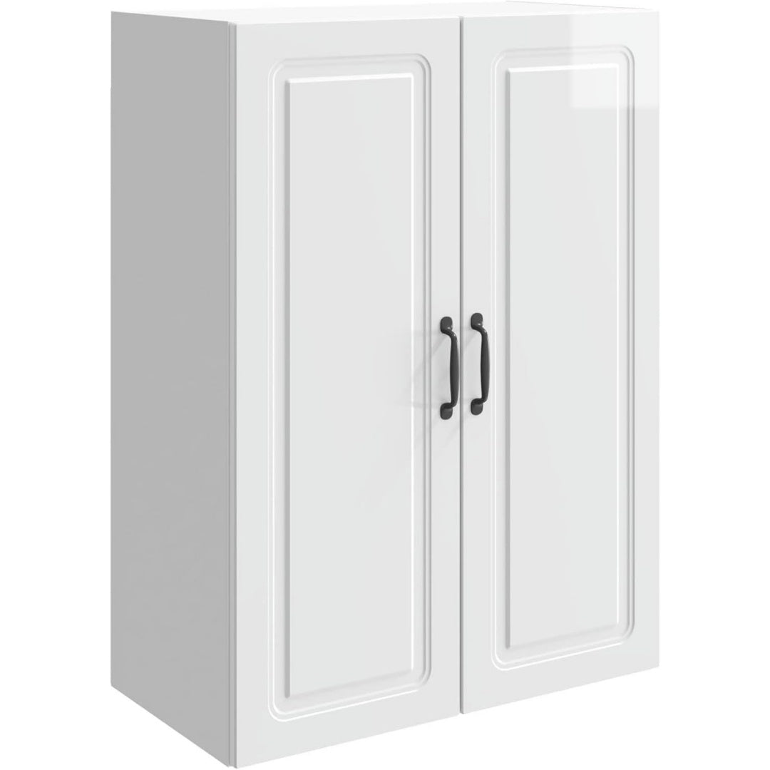 Der Wandschrank setzt auf verstellbare Ablagen