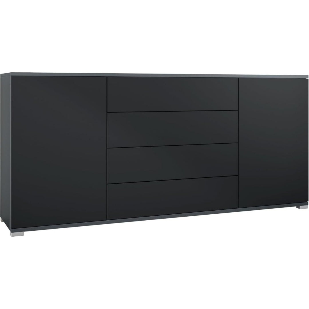 Sideboard mit 2 Tueren und 4 Schubladen