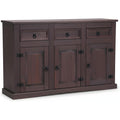 Sideboard mit 3 Schubladen und Metallgriffen