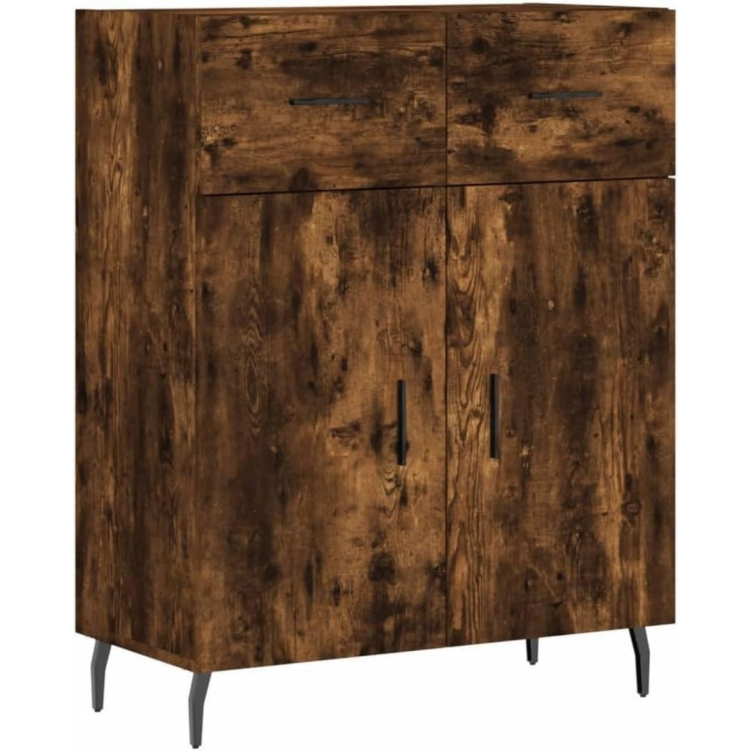 Sideboard mit den Massen 69.5 x 34 x 90 cm aus Samt
