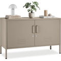 Hoehenverstellung und geschlossenen Stauraum an dem Sideboard