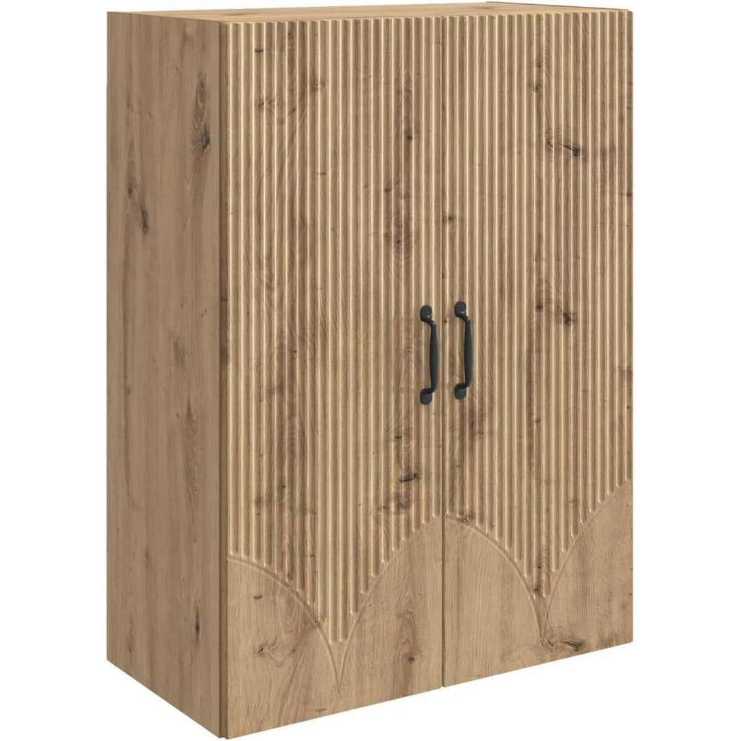 Eine Drehfunktion ergaenzt den Wandschrank