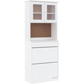 Sideboard aus Samt und Kiefernholz