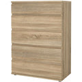 Schubladen an dem Sideboard mit 76.8 x 106.6 x 40 cm