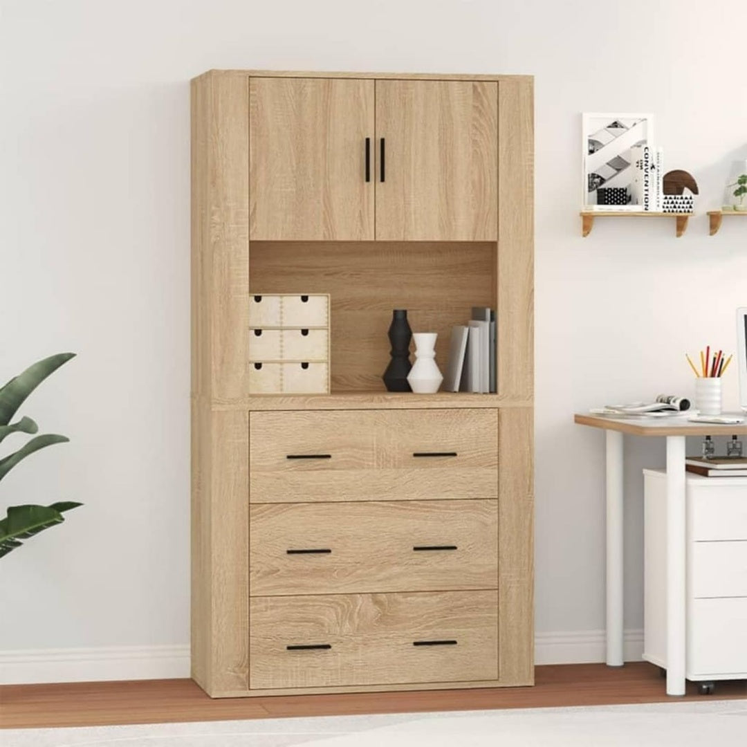 Der Hochschrank misst 80 x 33 x 70 cm