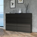 Schubladen an dem Hochschrank mit 140 cm